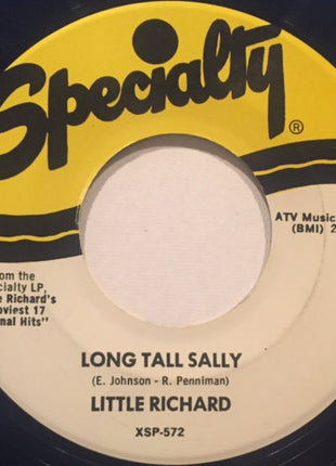 Little Richard : Long Tall Sally / Slippin' And Slidin' (7", RE)