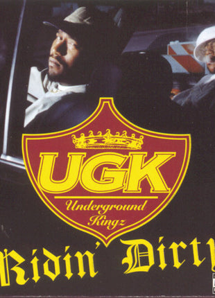 the album cover for Ugk - Ridin Dirty