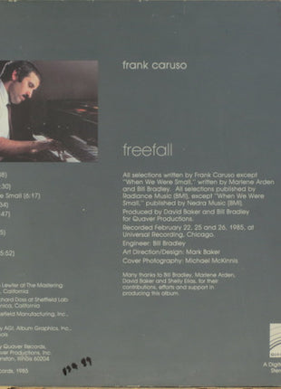 Frank Caruso : Freefall (LP)