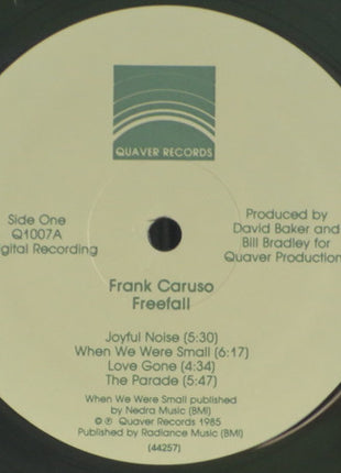 Frank Caruso : Freefall (LP)