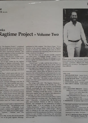 Glenn Jenks : The Ragtime Project - Volume Two (LP, Album)