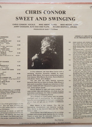 Chris Connor : Sweet And Swinging (LP)