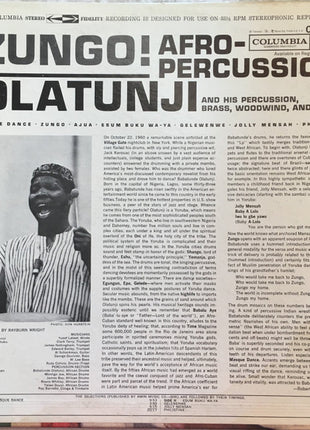 Olatunji And His Percussion, Brass, Woodwind, And Choir* : Zungo! (LP)