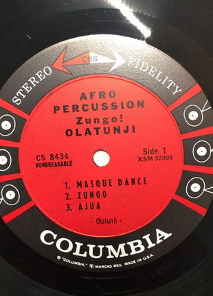 Olatunji And His Percussion, Brass, Woodwind, And Choir* : Zungo! (LP)