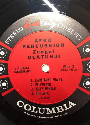Olatunji And His Percussion, Brass, Woodwind, And Choir* : Zungo! (LP)