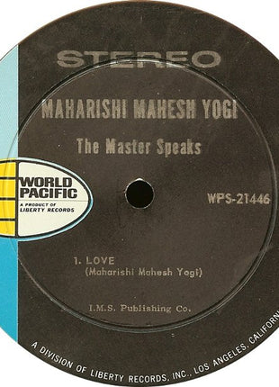 Maharishi Mahesh Yogi : The Master Speaks (LP, Album, Gat)