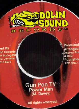 Power Man* : Gun Pon TV (7")