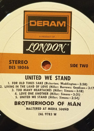 Brotherhood Of Man : United We Stand (LP, Album)