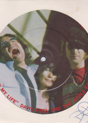 David Peel And The Apple Band* : In My Life / John Lennon Interview (7", Pic, Unofficial)