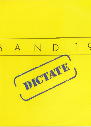 Band 19 : Dictate (12", EP)