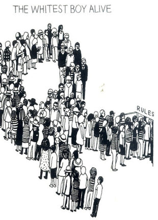 the album cover for Whitest Boy Alive - Rules