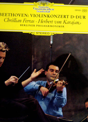Ludwig Van Beethoven - Christian Ferras, Herbert von Karajan, Berliner Philharmoniker : Violinkonzert D-Dur (LP)