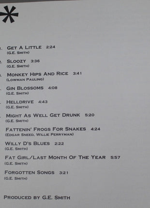 G.E. Smith And The Saturday Night Live Band : Get A Little  (CD, Album)