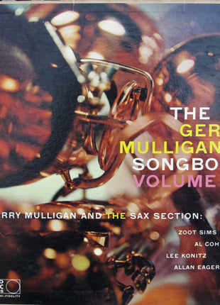 Gerry Mulligan And The Sax Section : The Gerry Mulligan Songbook Volume 1 (LP, Album, Mono)