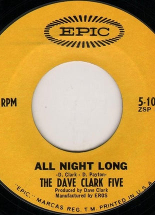 The Dave Clark Five : Try Too Hard / All Night Long (7", Single, Styrene, Pit)