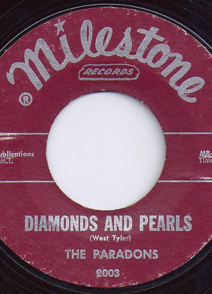 The Paradons : Diamonds And Pearls / I Want Love (7", Single, Styrene, All)
