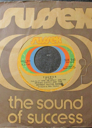 Dennis Coffey And The Detroit Guitar Band : Taurus / Can You Feel It (7", Styrene, Pit)