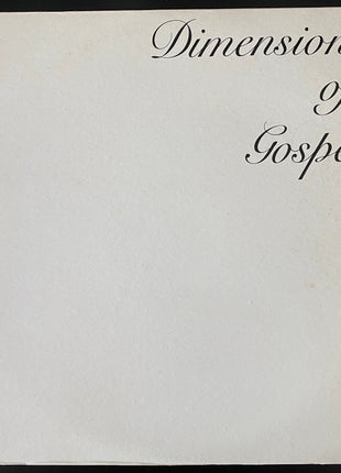 Dimensions Of Gospel : It's All Right (LP)