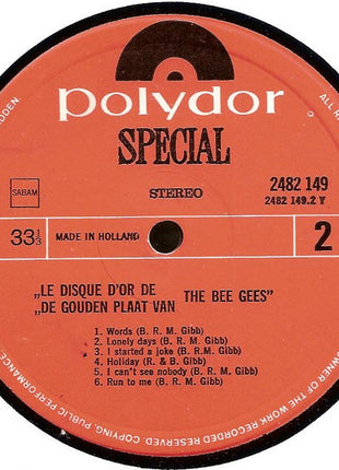 Bee Gees : Le Disque D'or De / De Gouden Plaat Van (LP, Comp)