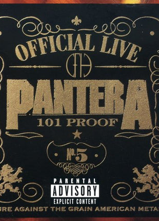 the album cover for Pantera - Official Live