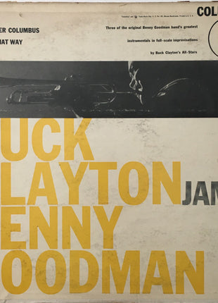 Buck Clayton With His All-Stars : Buck Clayton Jams Benny Goodman (LP, Mono)