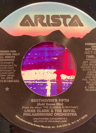 Louis Clark, The Royal Philharmonic Orchestra* : Beethoven's Fifth (7", pro)