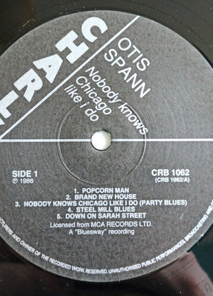 Otis Spann : Nobody Knows Chicago Like I Do (LP, Album, RE)