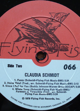 Claudia Schmidt : Claudia Schmidt (LP, Album, PRC)