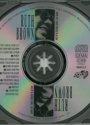 Ruth Brown : Help A Good Girl Go Bad (CD, Album, RE)