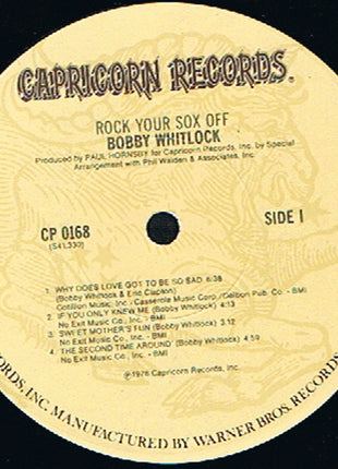 Bobby Whitlock : Rock Your Sox Off (LP, Album)