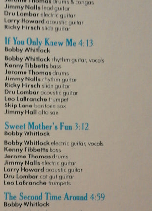 Bobby Whitlock : Rock Your Sox Off (LP, Album)