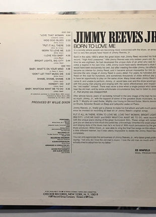 Jimmy Reeves Jr. : Born To Love Me (LP, Promo)
