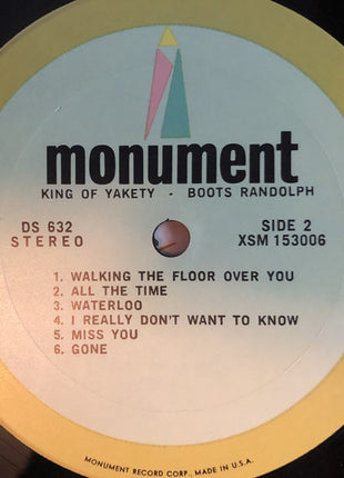 Boots Randolph : King Of Yakety (LP, Comp)