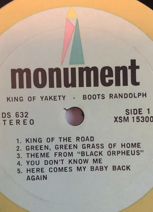 Boots Randolph : King Of Yakety (LP, Comp)