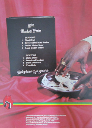 Well Pleased And Satisfied : Give Thanks & Praise (LP, Album)