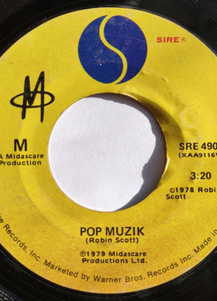 M (2) : Pop Muzik (7", Styrene, Mon)