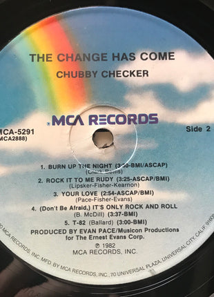 Chubby Checker : The Change Has Come (LP)