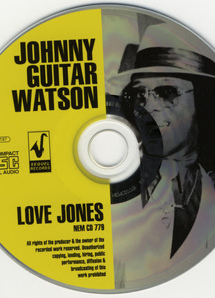 Johnny Guitar Watson : Love Jones (CD, Album, RM)