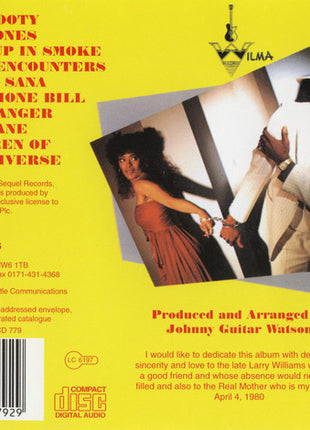 Johnny Guitar Watson : Love Jones (CD, Album, RM)