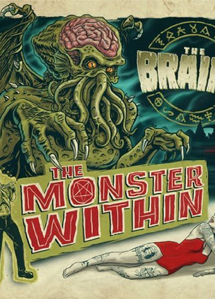 the album cover for Brains - Monster Within