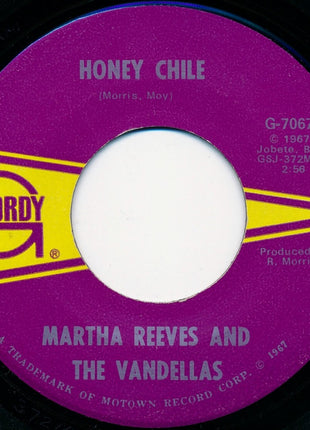 Martha Reeves And The Vandellas* : Honey Chile / Show Me The Way (7", Single, ARP)
