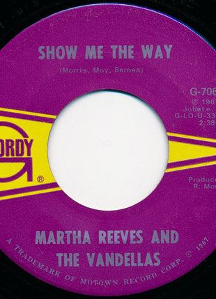 Martha Reeves And The Vandellas* : Honey Chile / Show Me The Way (7", Single, ARP)