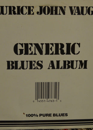 Maurice John Vaughn : Generic Blues Album (LP, RE, RM)
