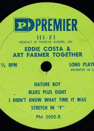 Eddie Costa And Art Farmer : In Their Own Sweet Way (LP, Album, Mono, RE)