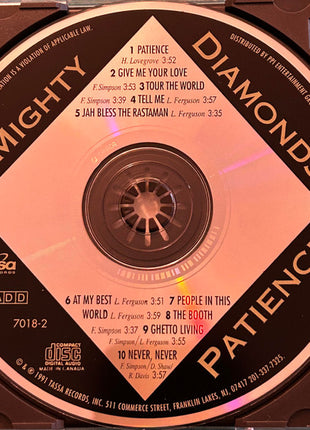 The Mighty Diamonds : Patience (CD)