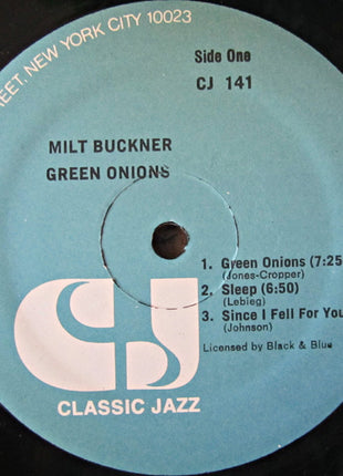 Milt Buckner : Green Onions (LP, RE)