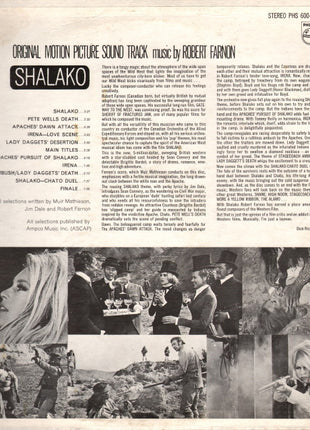 Robert Farnon : Shalako (Original Motion Picture Sound Track) (LP, Album)