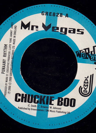 Mr. Vegas : Chuckie Boo (7")