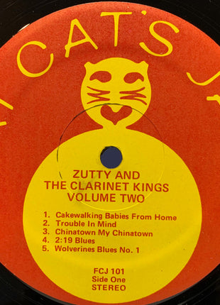 Zutty And The Clarinet Kings : Volume Two (LP, Album, RE)