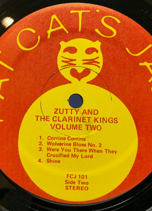 Zutty And The Clarinet Kings : Volume Two (LP, Album, RE)